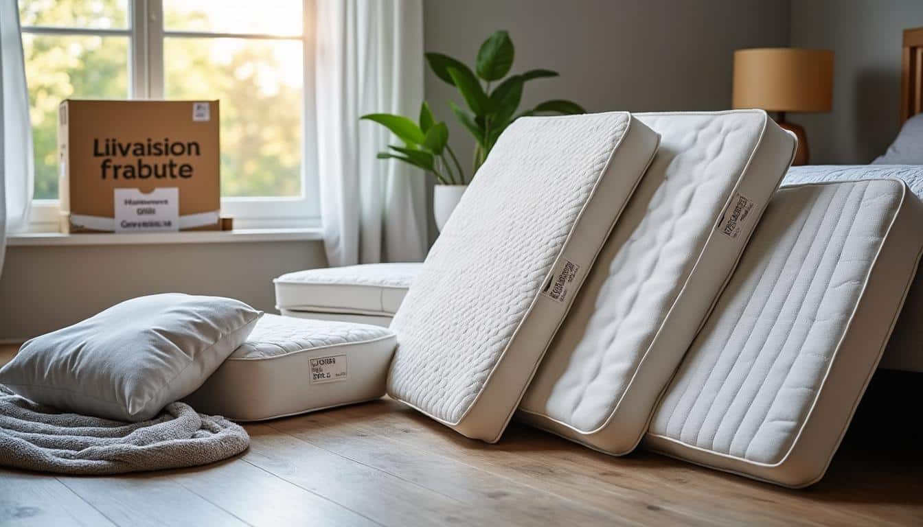 Illustration: Explorer les différents types de matelas 140x190 abordables et leurs matériaux
