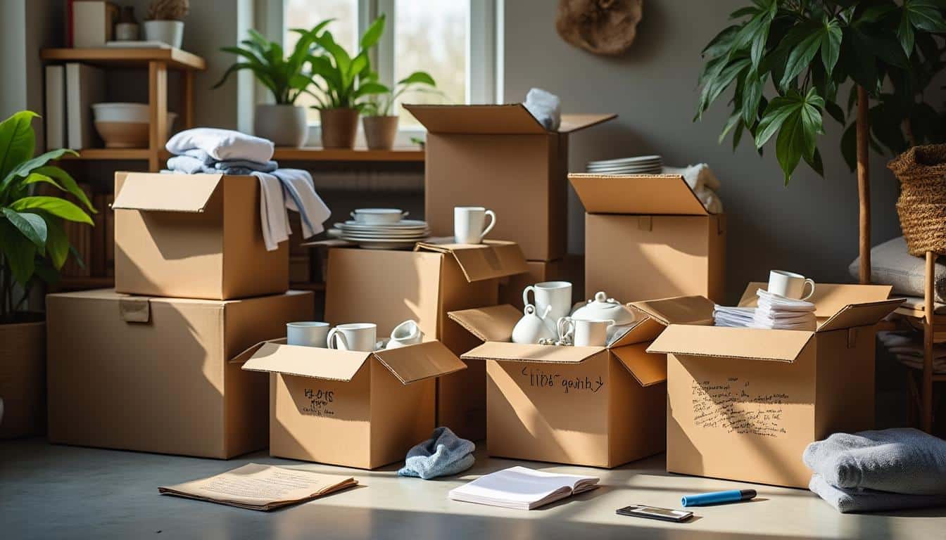 Illustration: Comprendre les cartons de déménagement : caractéristiques et usages essentiels