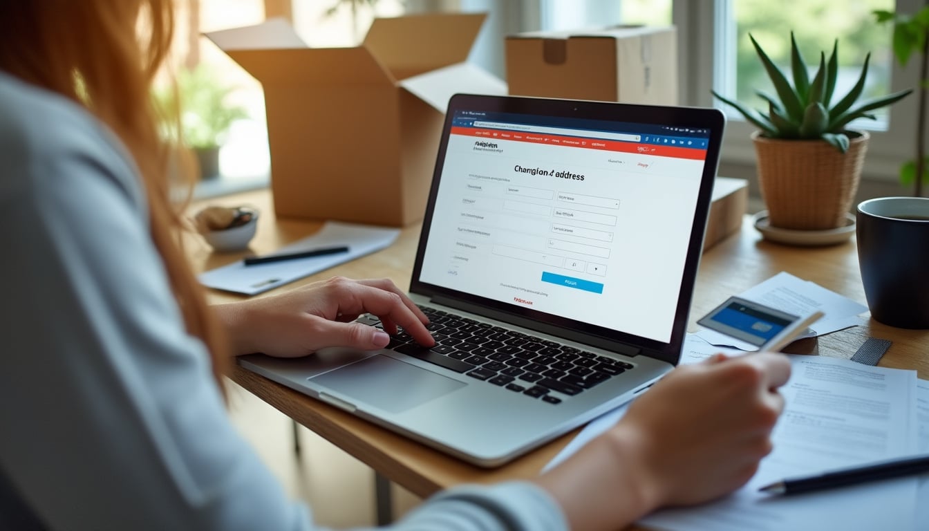 Illustration: Comment signaler son changement d’adresse à Pôle emploi lors d’un déménagement