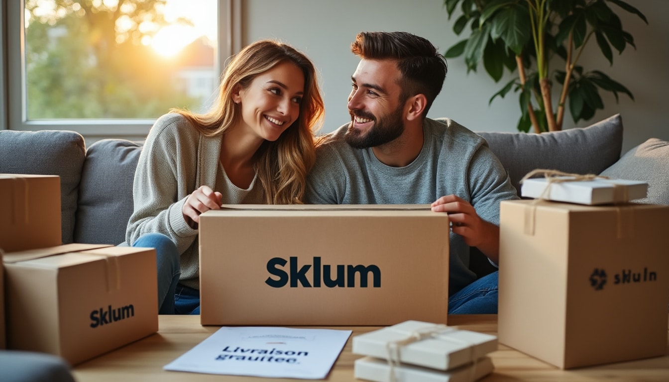 Illustration: Comprendre les conditions pour bénéficier de la livraison gratuite chez Sklum