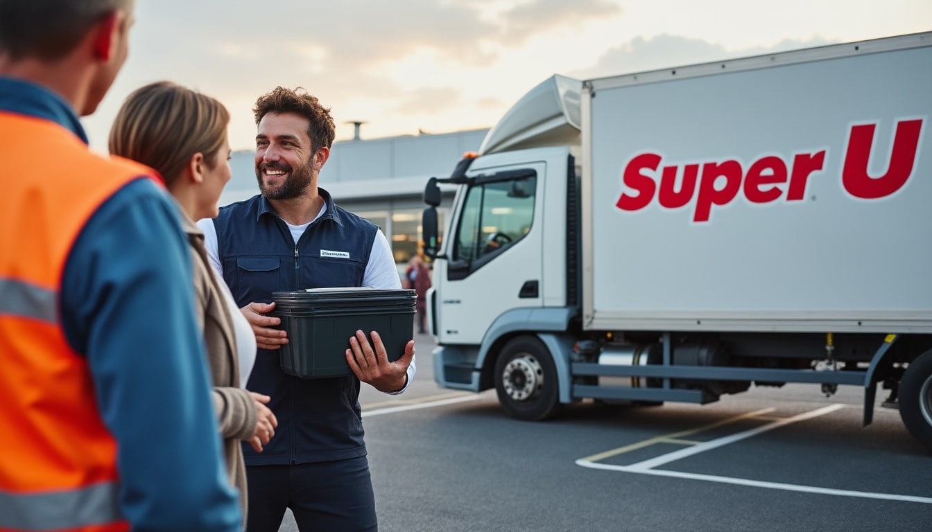 Illustration: Découvrir la location de camion utilitaire chez Super U : un service complet