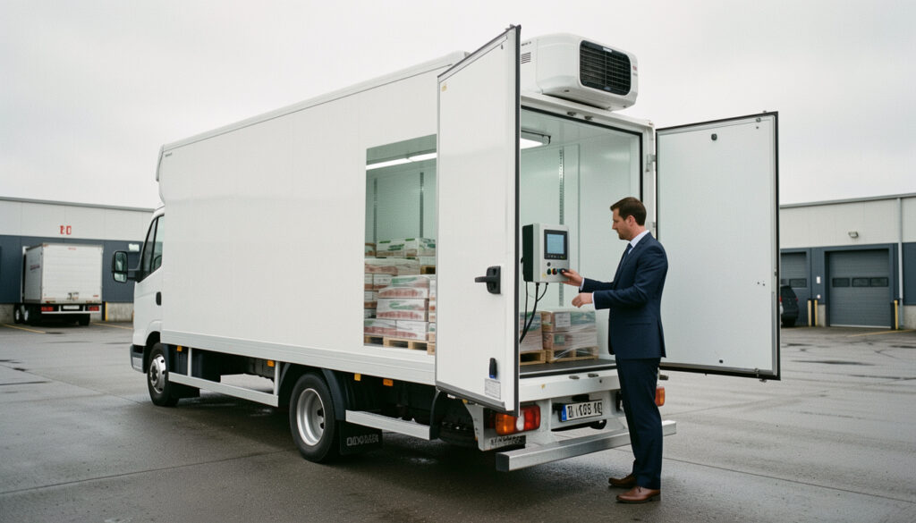 Camion frigorifique : fonctionnement, choix et règles