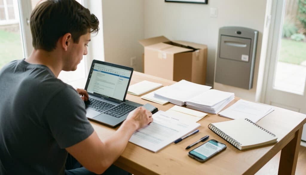 Changement d’adresse du courrier : étapes et solutions