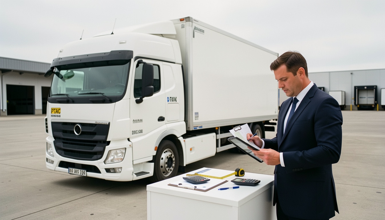 Calculer la charge utile d’un camion pas à pas