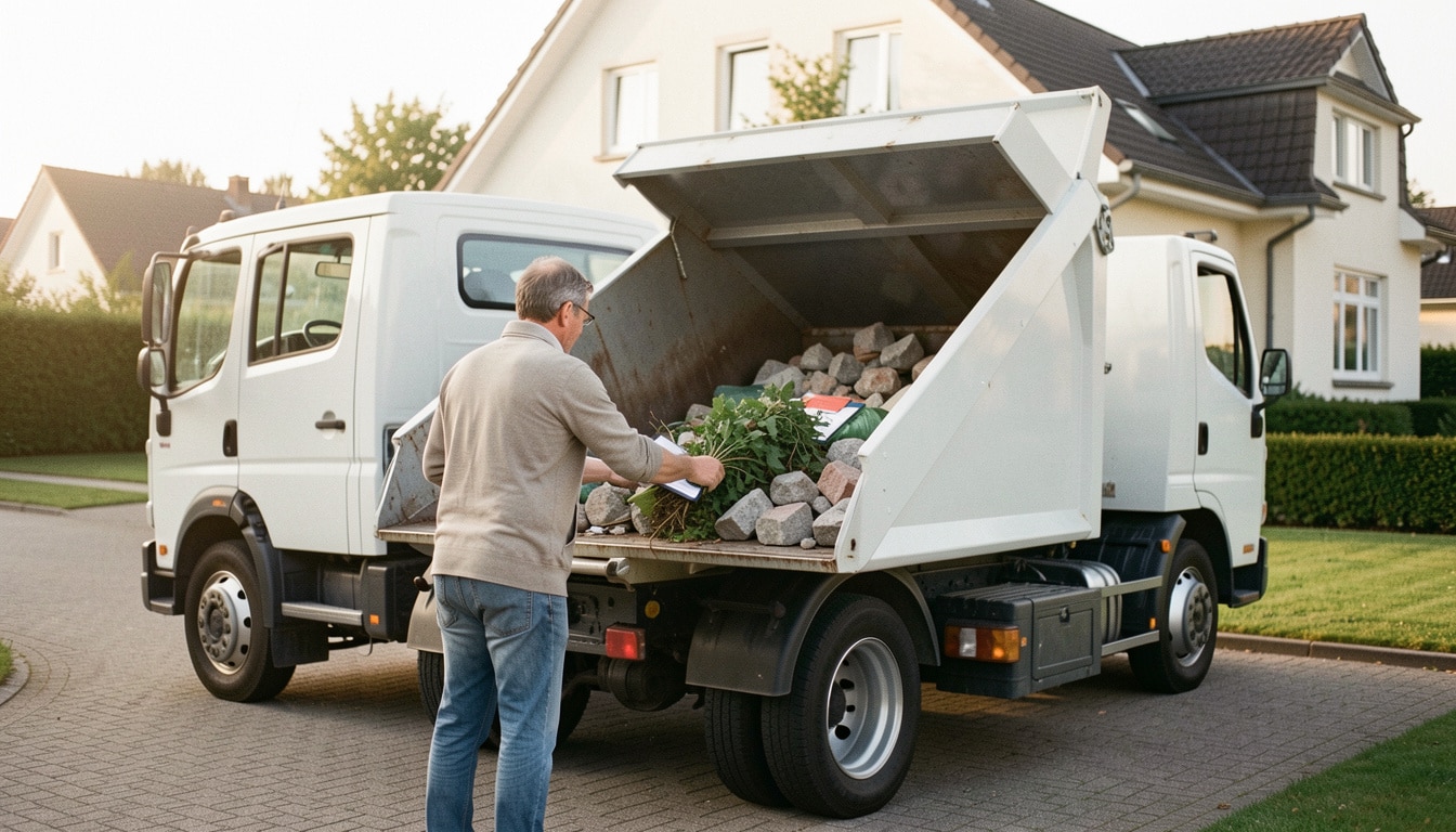 Louer un camion benne quand on est particulier
