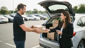 Transport à vide entre particuliers : coûts et envoi