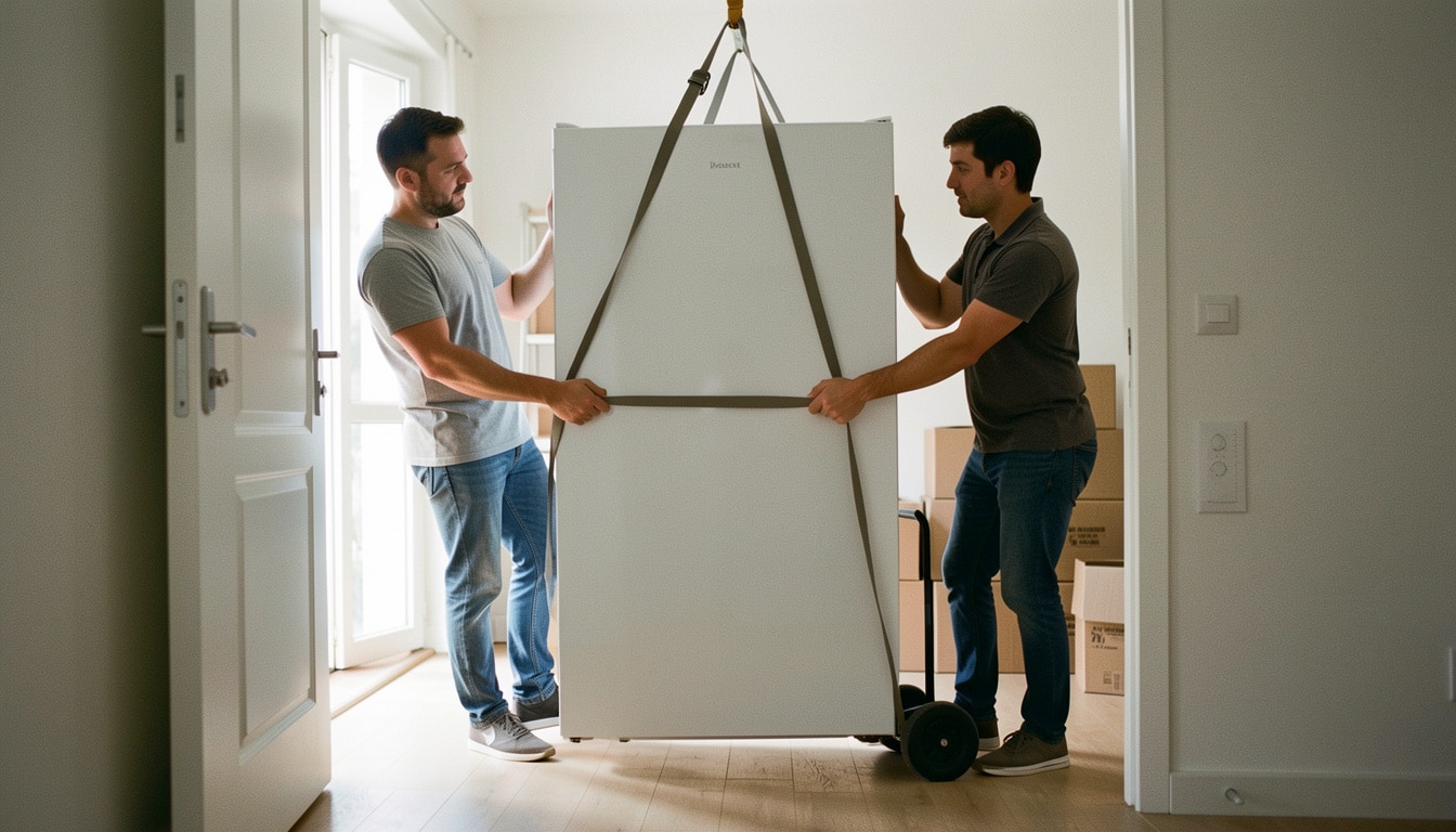 Comment transporter un frigo sans l’abîmer