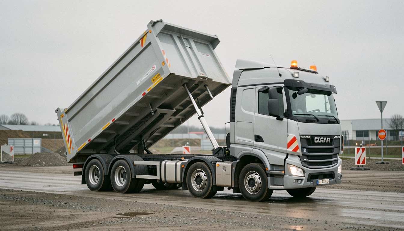 Benne de camion : fonctionnement, choix et sécurité